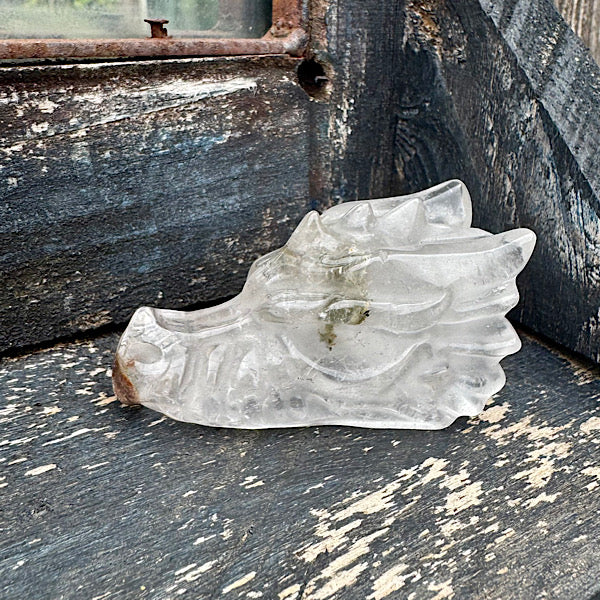 bergkristal draken schedel dragon skull B