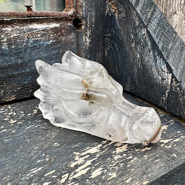 bergkristal draken schedel dragon skull B