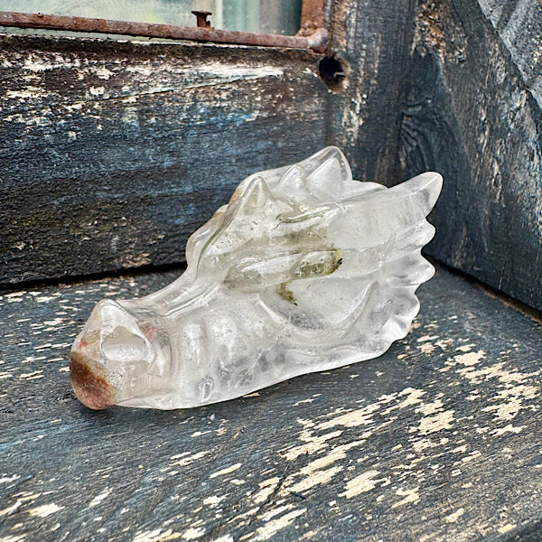 bergkristal draken schedel dragon skull B