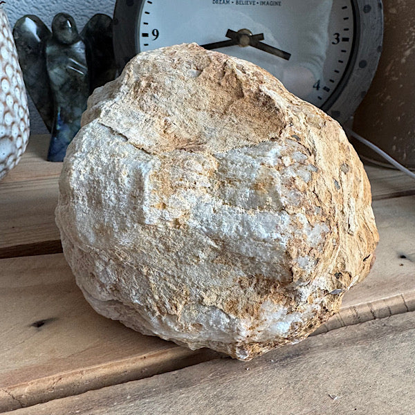 bergkristal geode ruw marokko