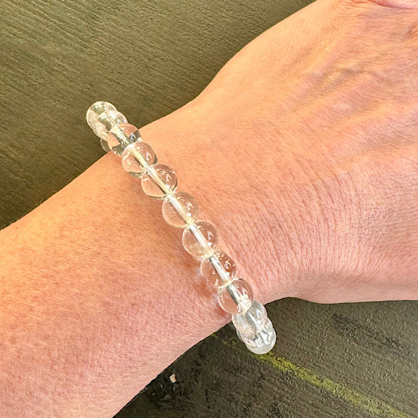 bergkristal helder armband kralen sieraad
