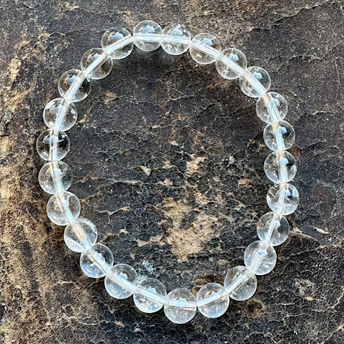 bergkristal helder armband kralen sieraad