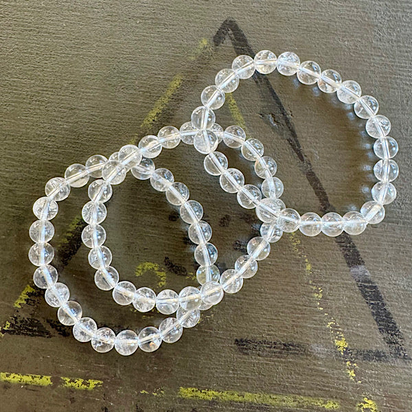 bergkristal helder armband kralen sieraad