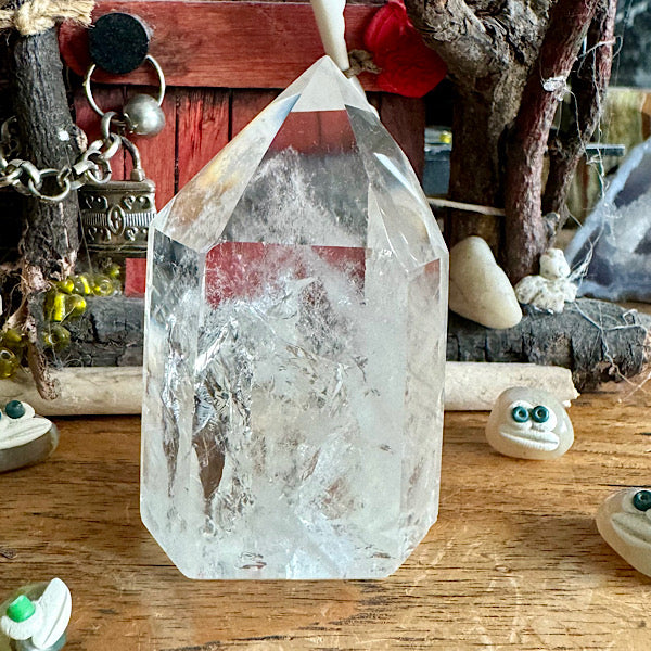 bergkristal punt gepolijst nr1 obelisk edelstenen mineralen winkel