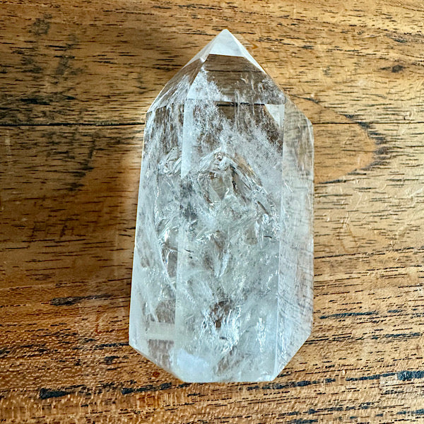 bergkristal punt gepolijst nr1 obelisk edelstenen mineralen winkel