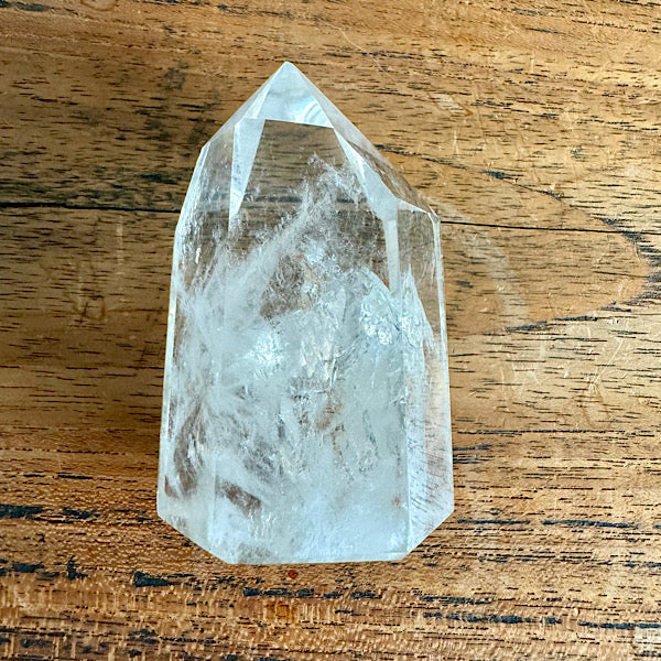 bergkristal punt gepolijst nr1 obelisk edelstenen mineralen winkel