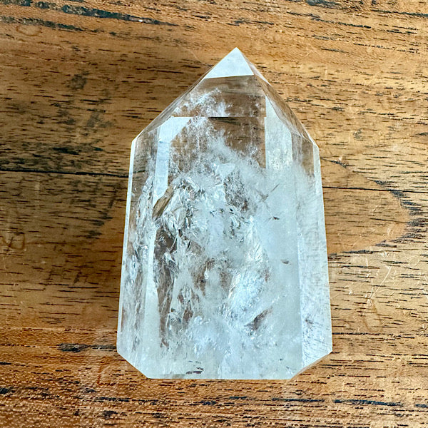 bergkristal punt gepolijst nr1 obelisk edelstenen mineralen winkel