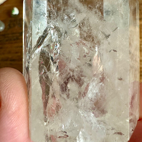 bergkristal punt gepolijst nr1 obelisk edelstenen mineralen winkel