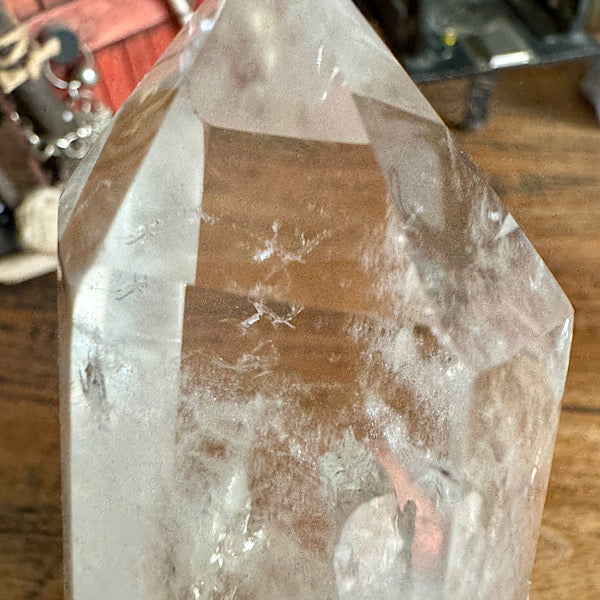 bergkristal punt gepolijst nr2 obelisk edelstenen mineralen winkel