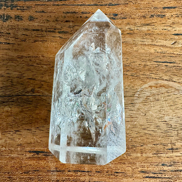 bergkristal punt gepolijst nr3 obelisk edelstenen mineralen winkel