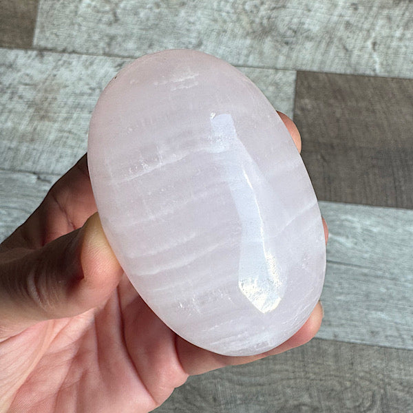 calciet mangano hand zak steen gepolijst