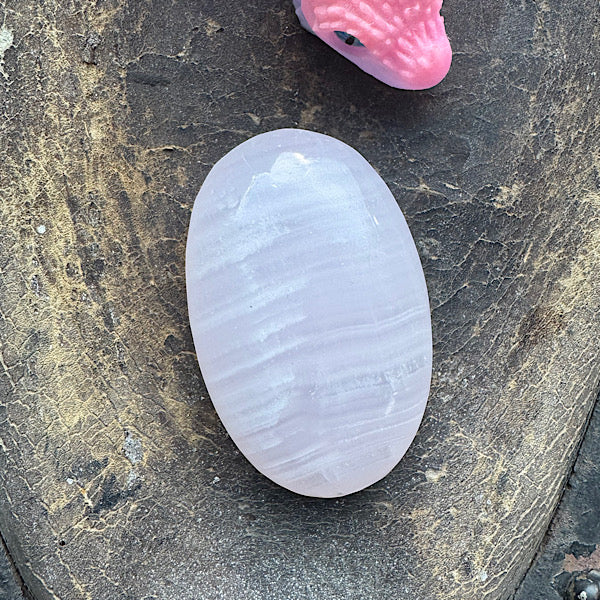 calciet mangano hand zak steen gepolijst