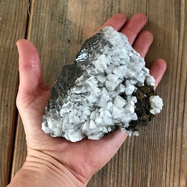 calciet ruw wit spanje de schatkamer mineralen