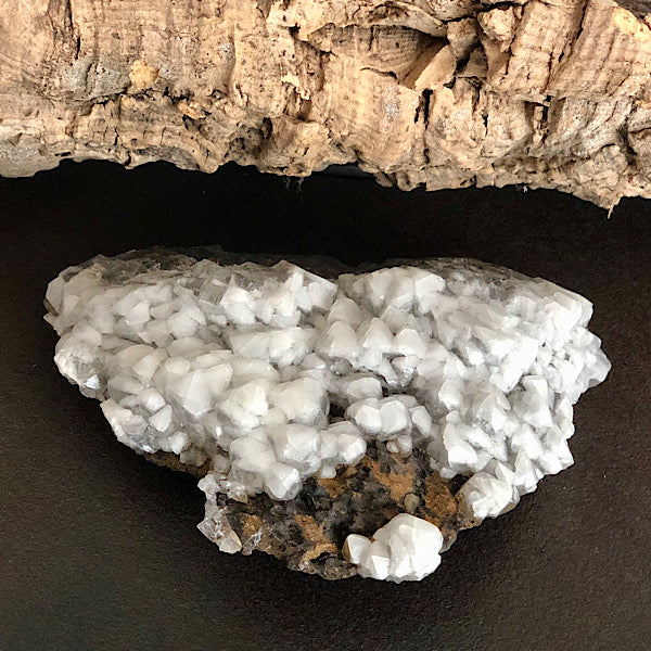 calciet ruw wit spanje de schatkamer mineralen