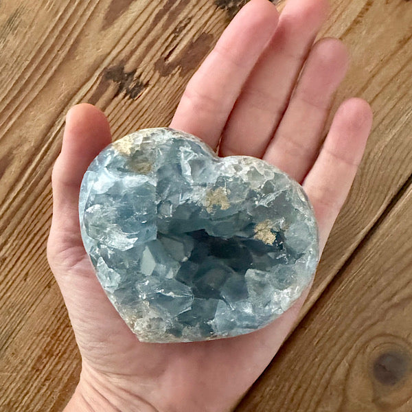 celestien coelestien hart ruw A celestiet engelen steen