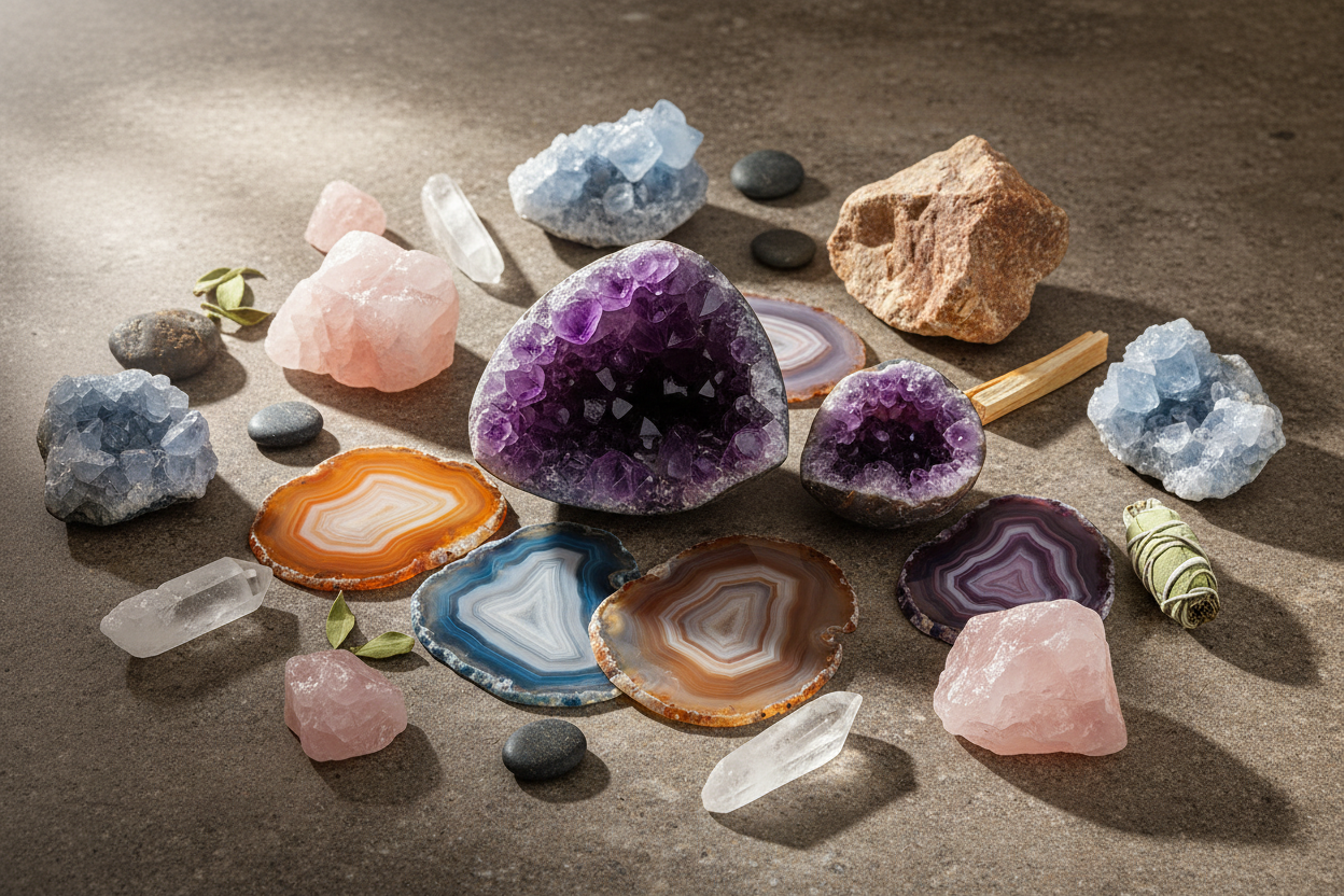 edelstenen, mineralen en geodes, bij edelstenenmineralenwinkel.nl