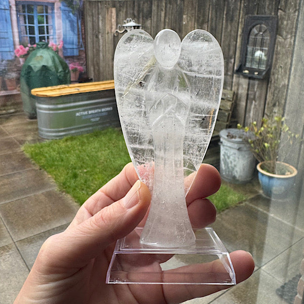 engel Bergkristal Himalaya gepolijst