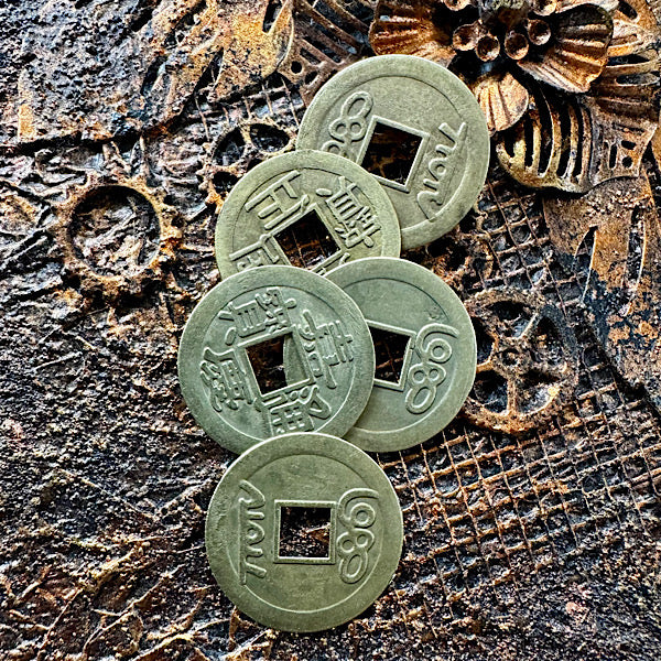 geluksmuntje chinees talisman edelstenenmineralenwinkel