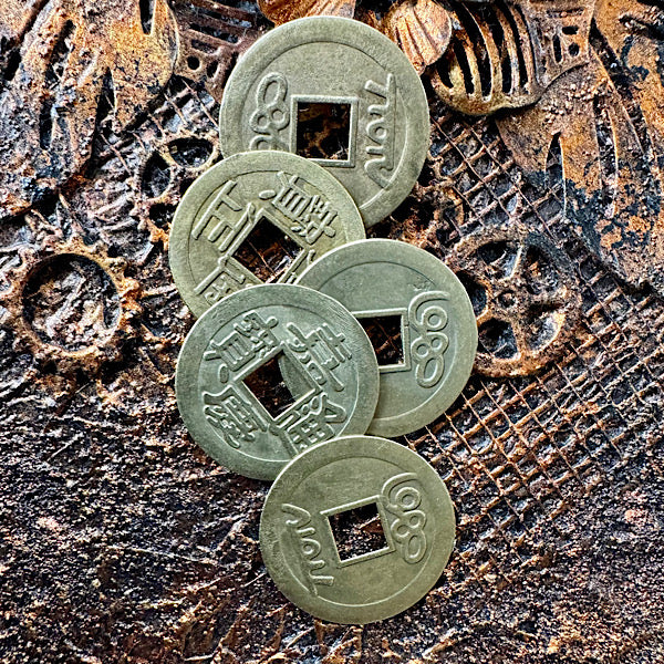 geluksmuntje chinees talisman edelstenenmineralenwinkel