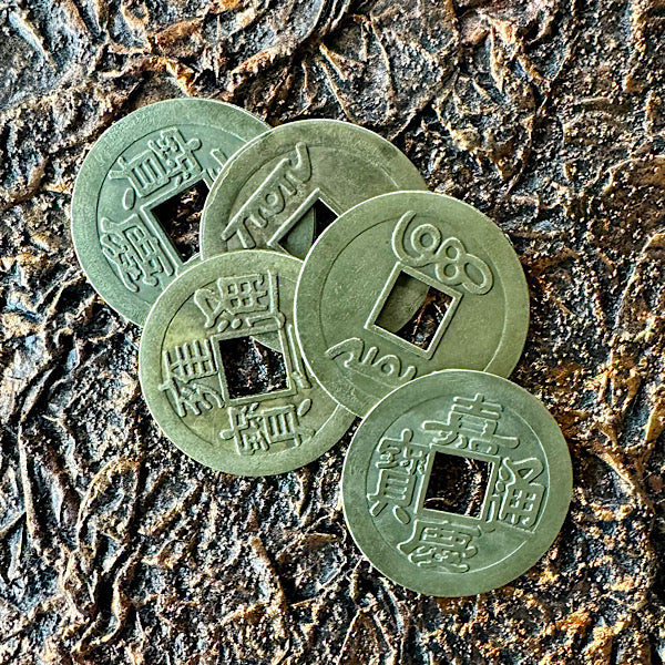 geluksmuntje chinees talisman edelstenenmineralenwinkel