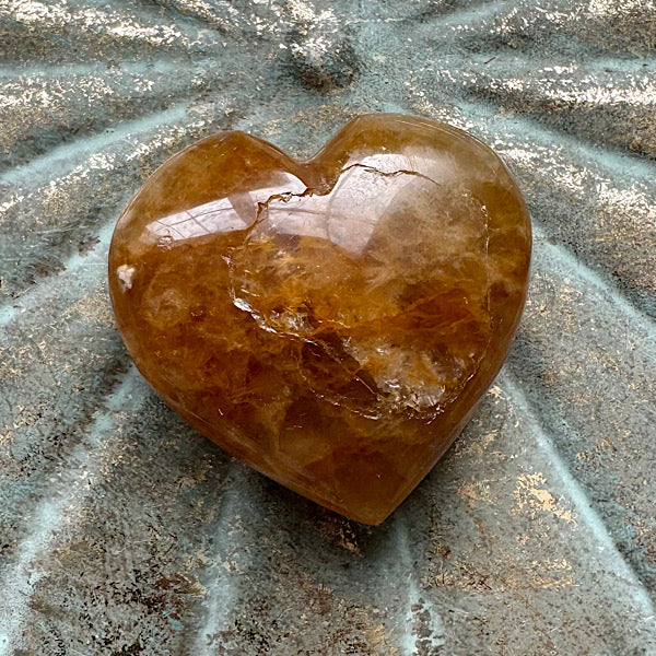 golden healer bergkristal limoniet hart nr2