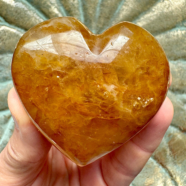 golden healer bergkristal limoniet hart nr2