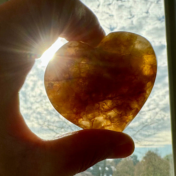 golden healer bergkristal limoniet hart nr2