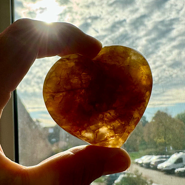 golden healer bergkristal limoniet hart nr2