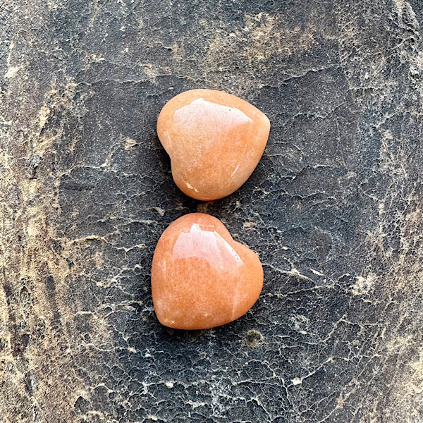 hart aventurijn oranje klein