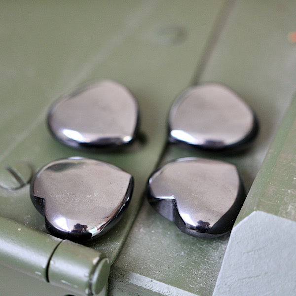 hematine hartje gepolijst mineralen