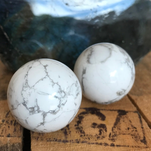 howliet kleine bol wit gepolijst