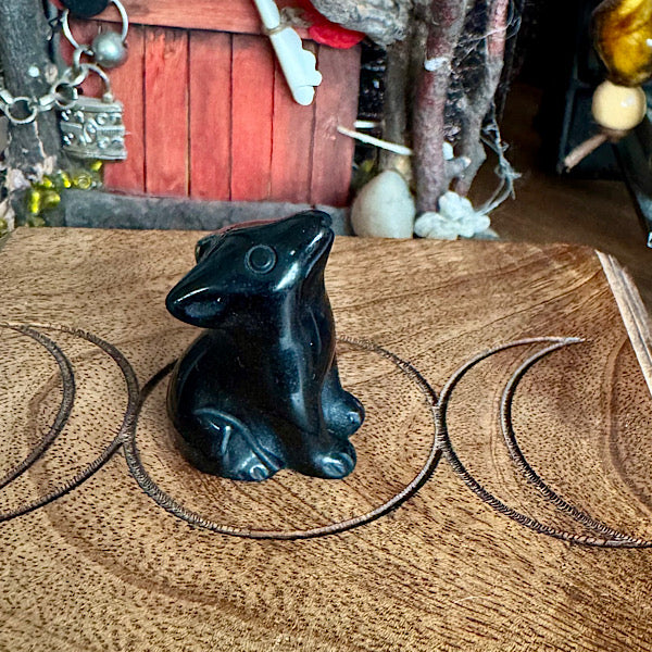 jade labradoriet rozekwarts obsidiaan figuurtjes wolf