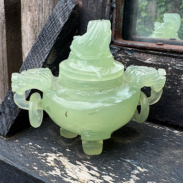 Jade Nefriet Groen Wierook Brander