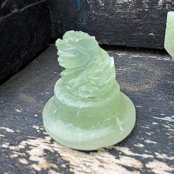 jade netfriet groen wierook houder smudge S