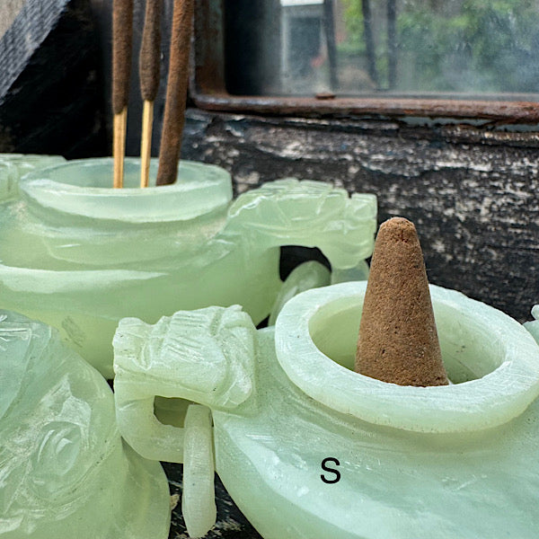 Jade Nefriet Groen Wierook Brander