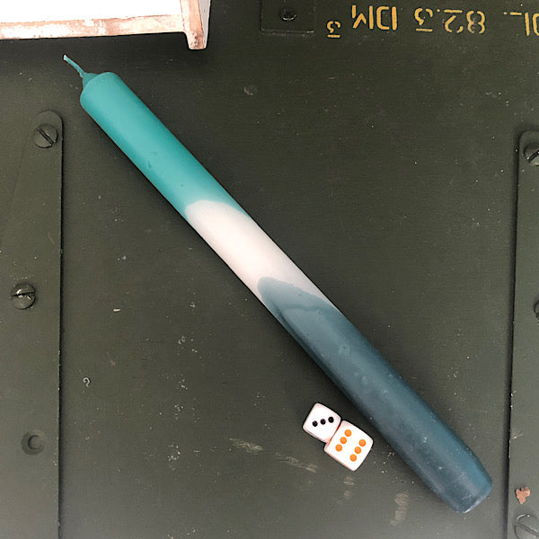 kaarsen drie verschillende kleuren sfeermakers diner