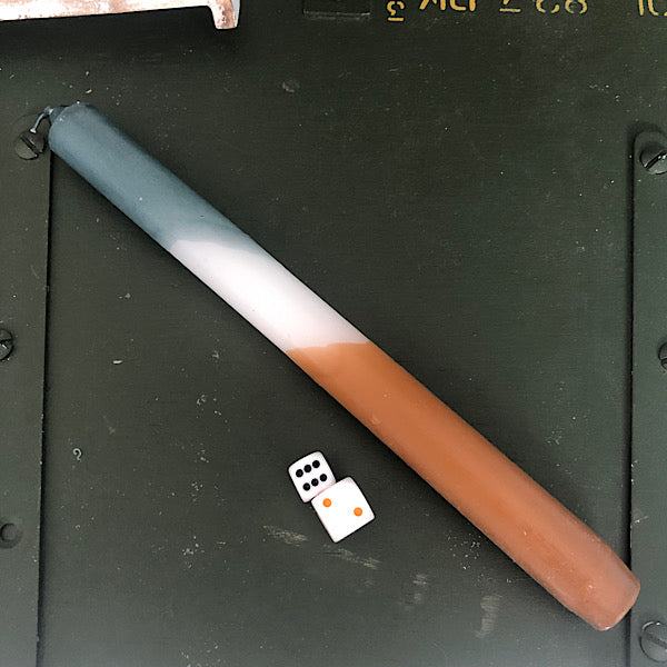 kaarsen drie verschillende kleuren sfeermakers diner