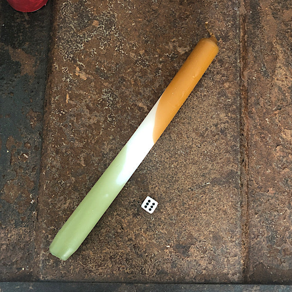 kaarsen drie verschillende kleuren sfeermakers diner