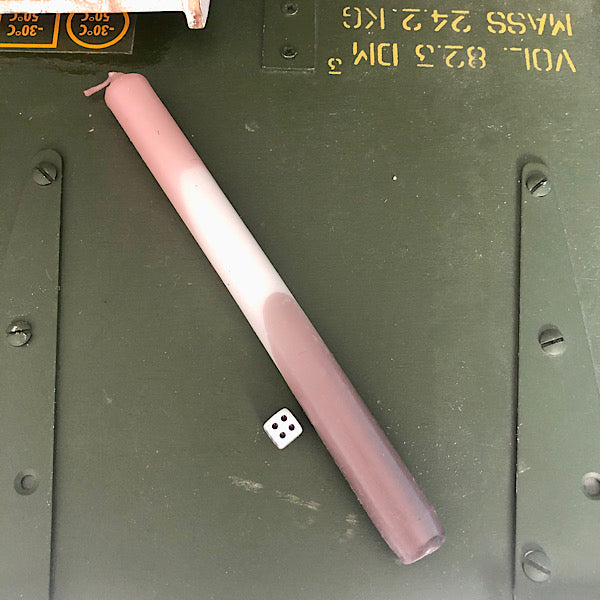 kaarsen drie verschillende kleuren sfeermakers diner