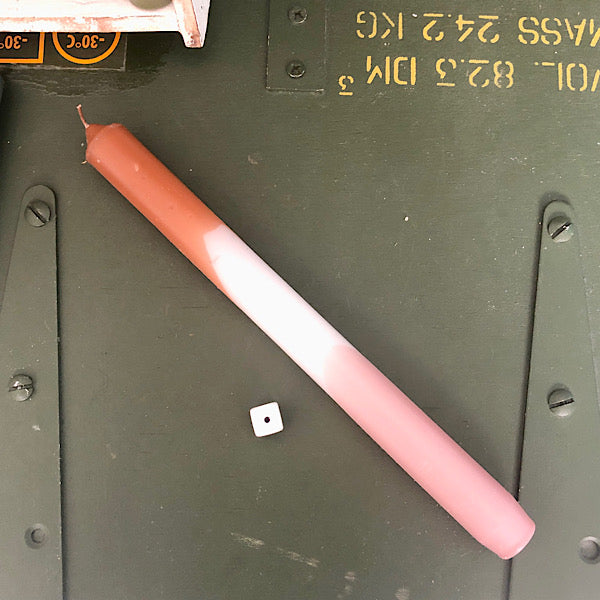 kaarsen drie verschillende kleuren sfeermakers diner