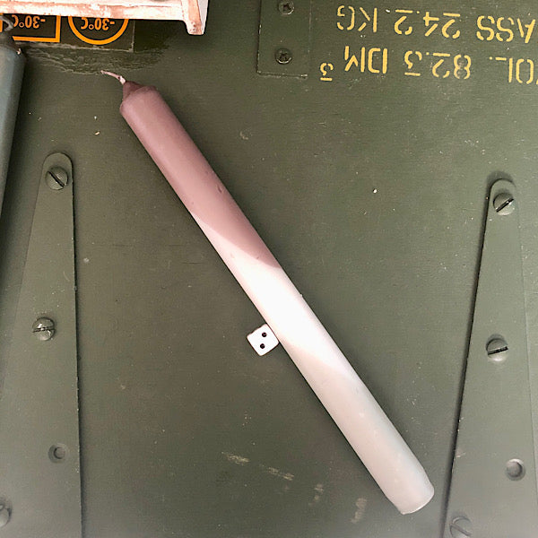 kaarsen drie verschillende kleuren sfeermakers diner