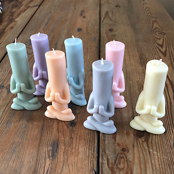 kaarsje de denker dromer zen boeddha sfeermakers