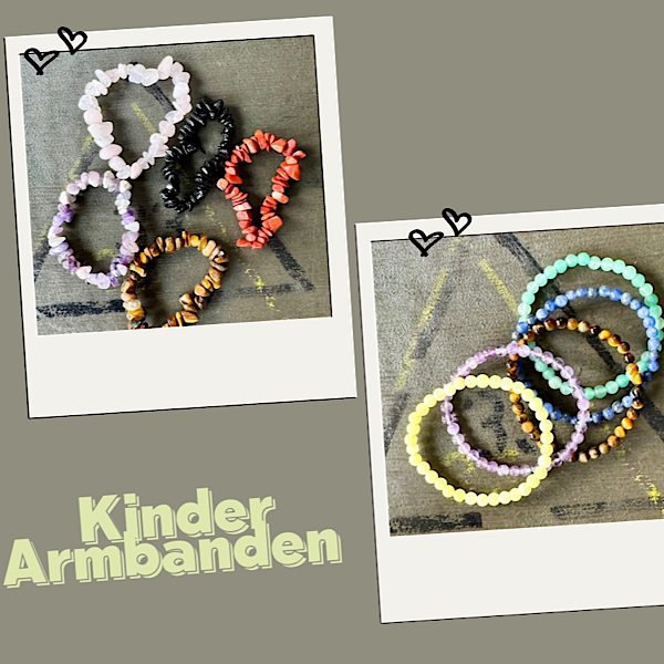 armbanden kind split kralen edelstenenmineralenwinkel