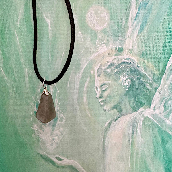 labradoriet edelsteen hangertje nr1 sieraad hanger