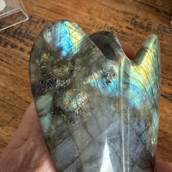 labradoriet engel groot gepolijst