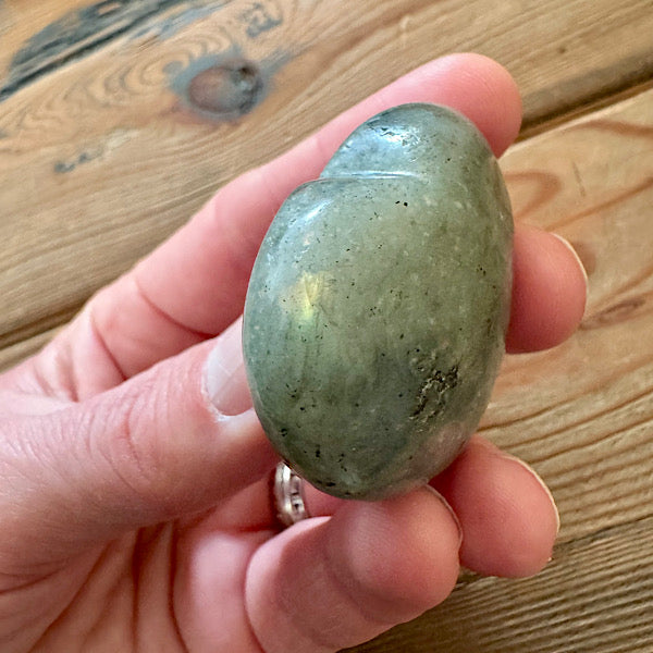 labradoriet hart klein gepolijst A liefde