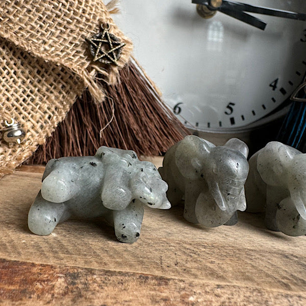 labradoriet olifant klein gepolijst edelstenen mineralen winkel