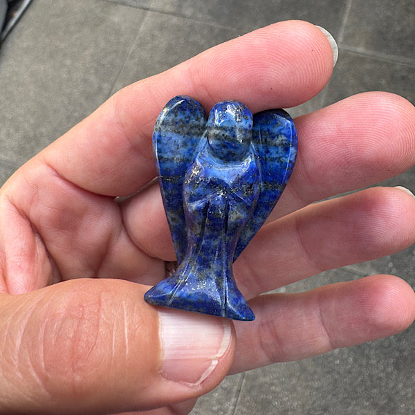 lapis lazuli engel klein gepolijst