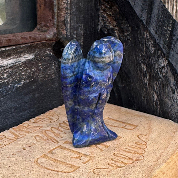 lapis lazuli engel klein gepolijst