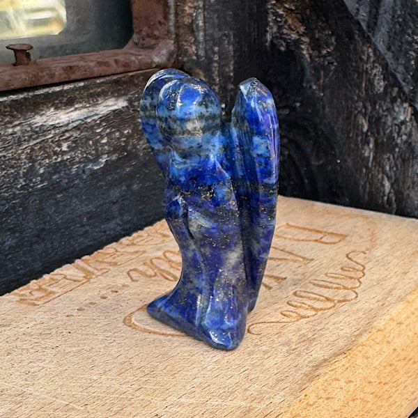 lapis lazuli engel klein gepolijst